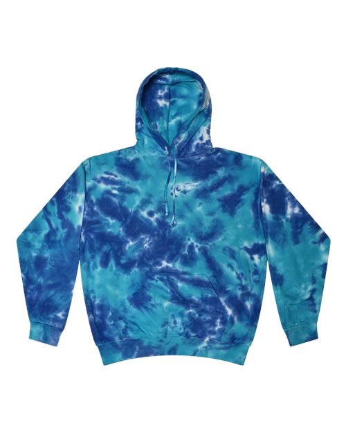 Colortone 8777 Unisex Tie-Dyed Hooded Sweatshirt