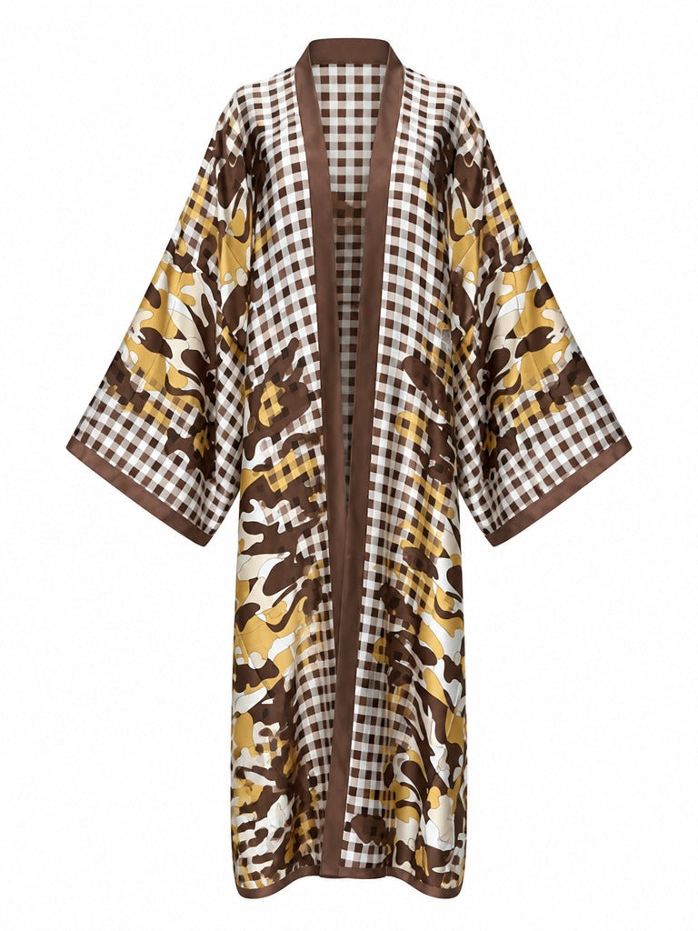 Adventurous Print Boho Kimono-2