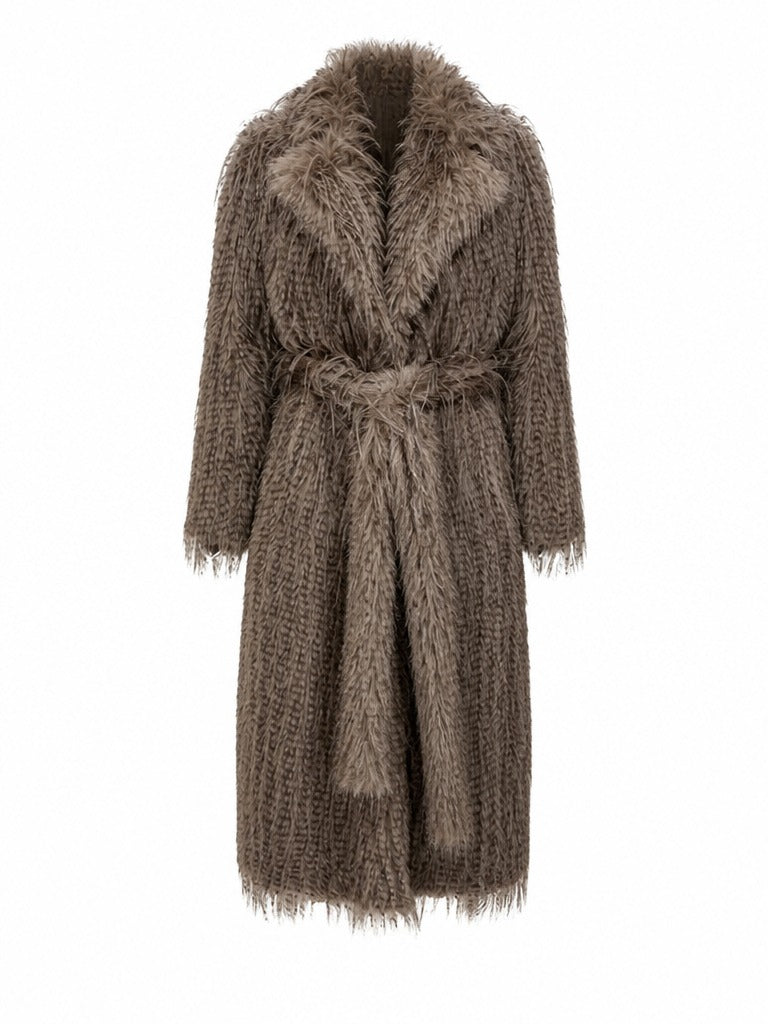 Confident Faux Fur Shaggy Coat-4
