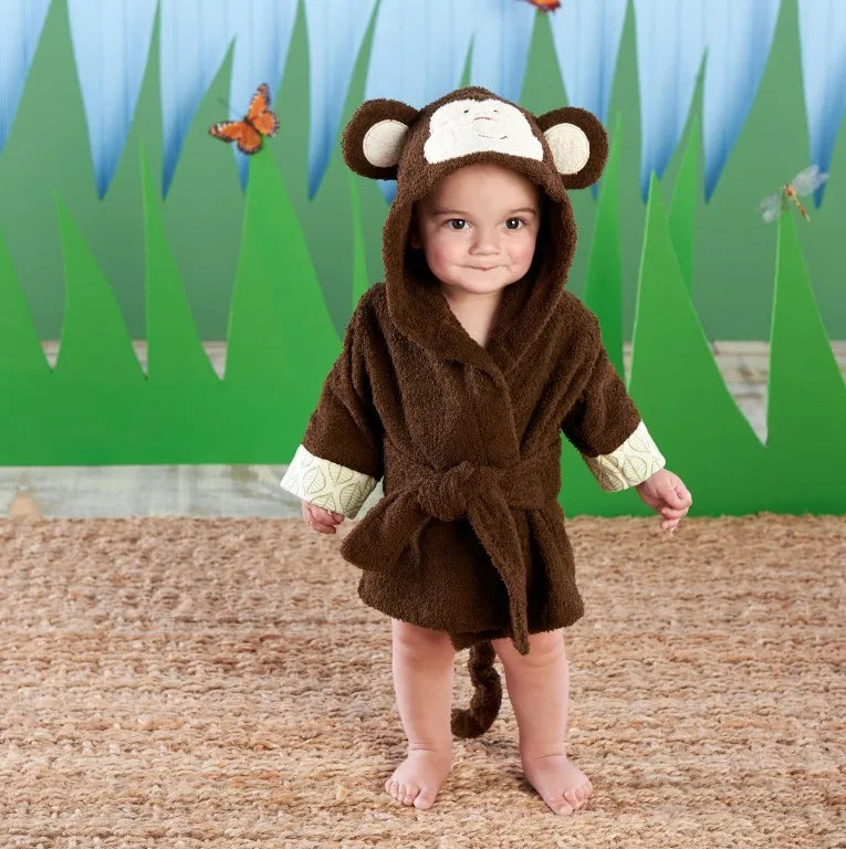Bathrobe baby animal shape-14