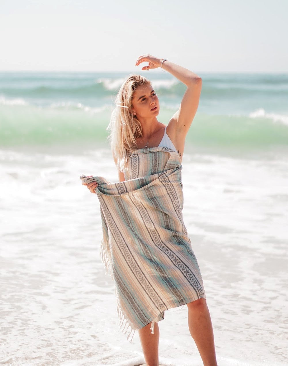 Mexican Turkish Cotton Throw-5