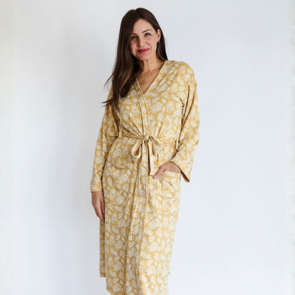 Ladies’ Bamboo Robe | Olive-4