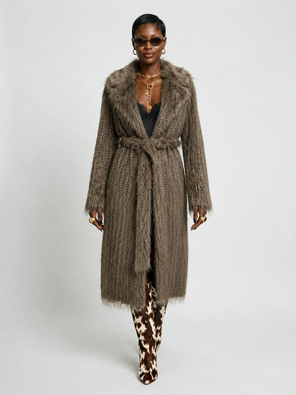 Confident Faux Fur Shaggy Coat-3