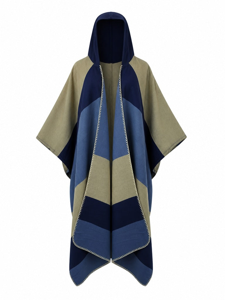 Wanderlust Striped Hooded Kimono-6