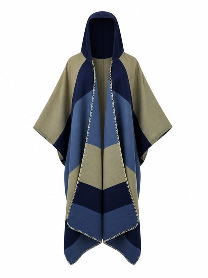 Wanderlust Striped Hooded Kimono-6