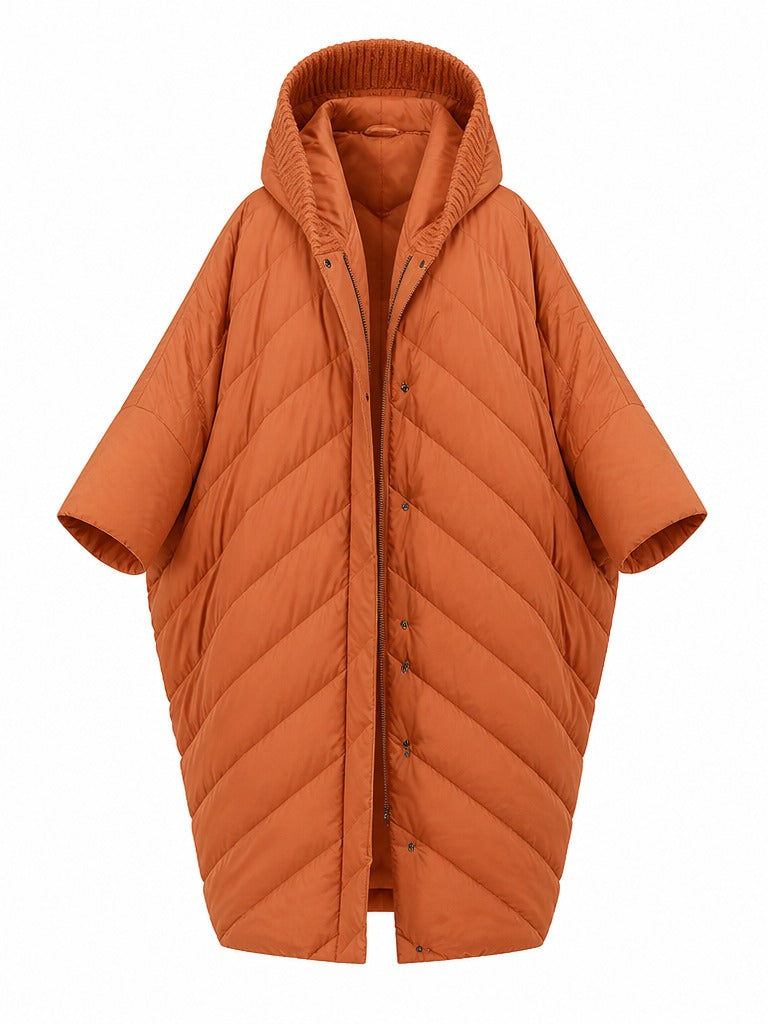 Boundless Oversized Hooded Puffer Jacket-4