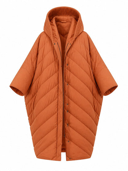 Boundless Oversized Hooded Puffer Jacket-4