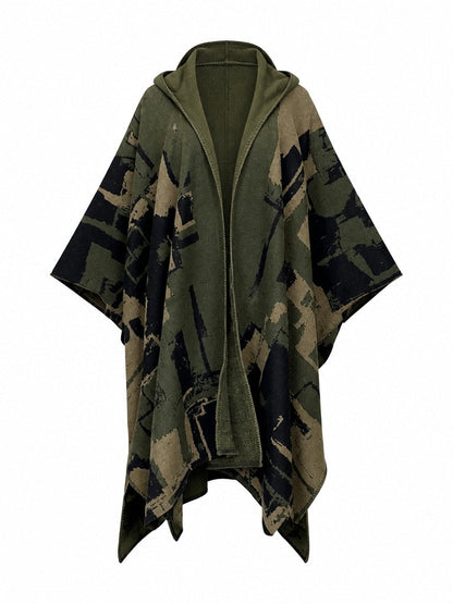 Fearless Printed Hooded Kaftan-3