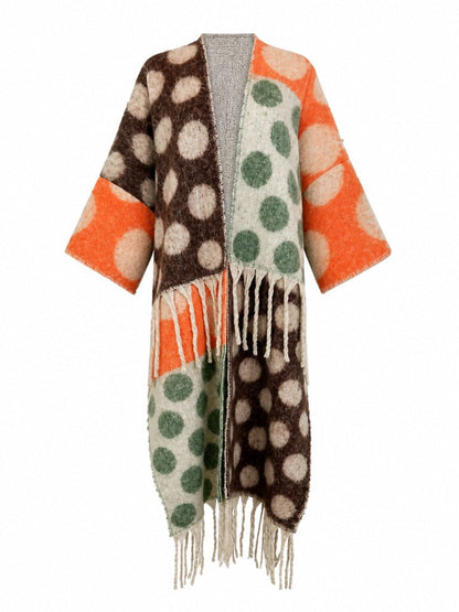 Wanderlust Tassel Geometric Cardigan-4