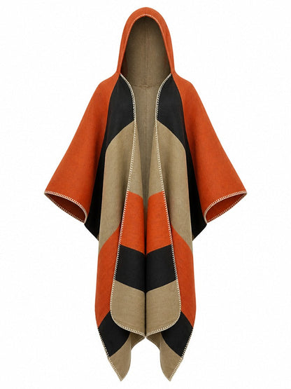 Wanderlust Striped Hooded Kimono-5