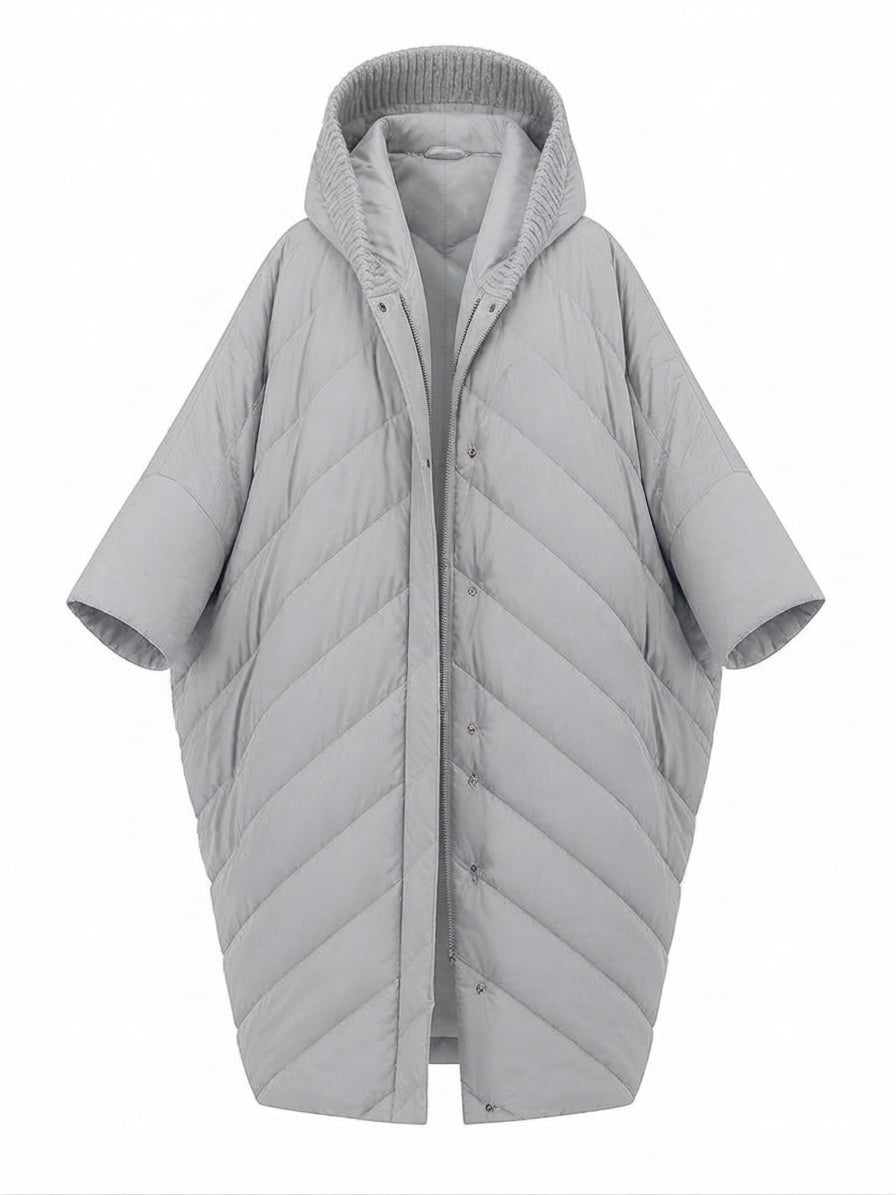 Boundless Oversized Hooded Puffer Jacket-6