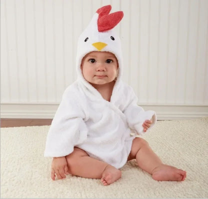 Bathrobe baby animal shape-6