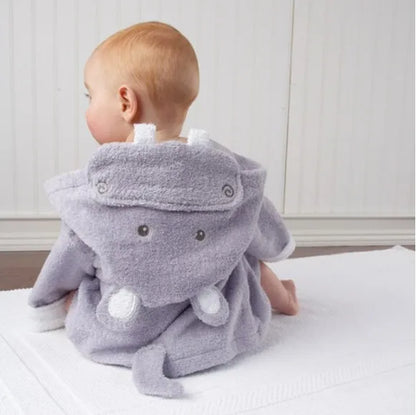 Bathrobe baby animal shape-0