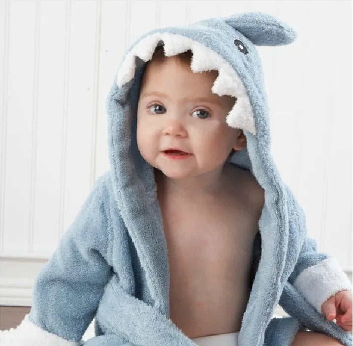 Bathrobe baby animal shape-1
