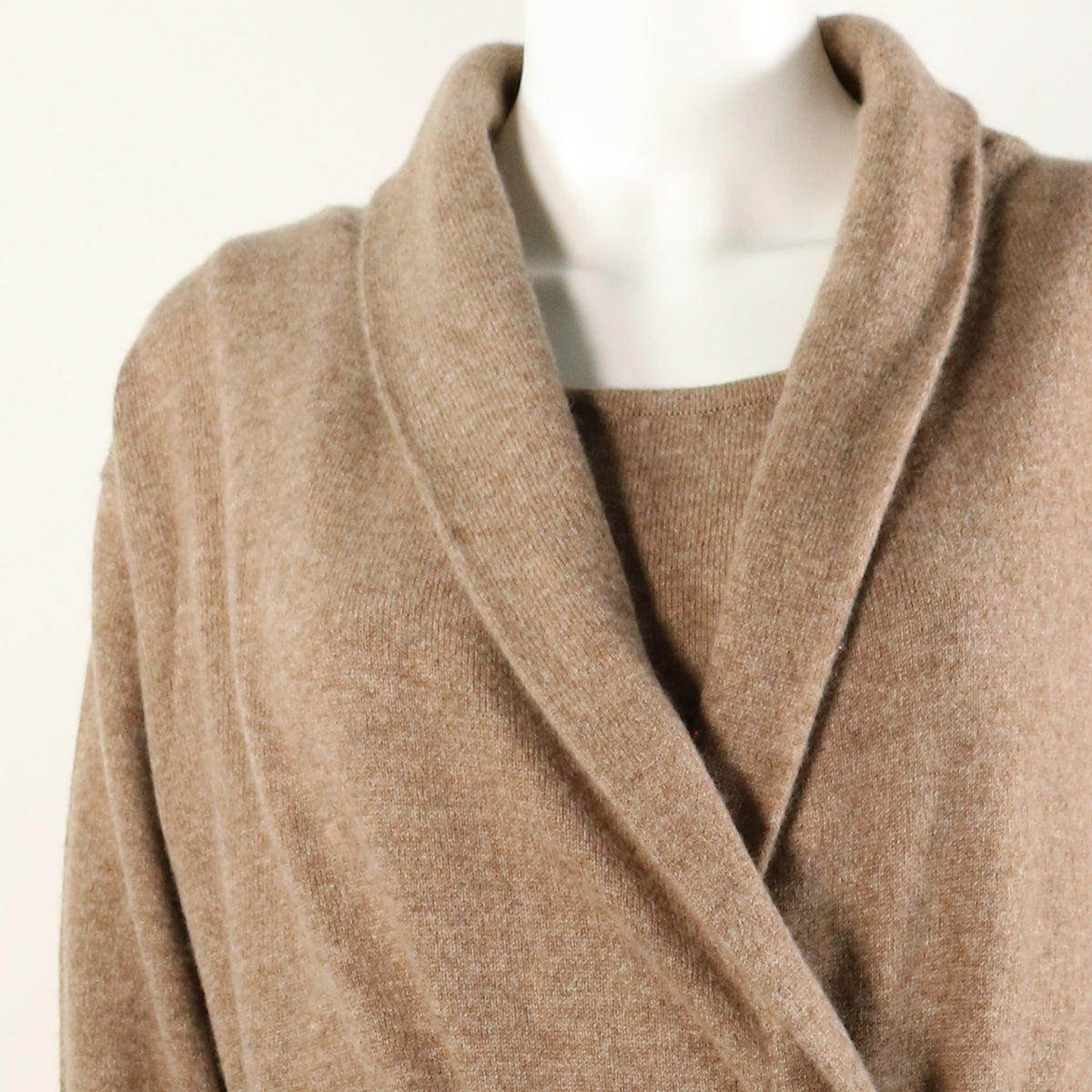 CASHMERE ROBE- NILE BROWN-1