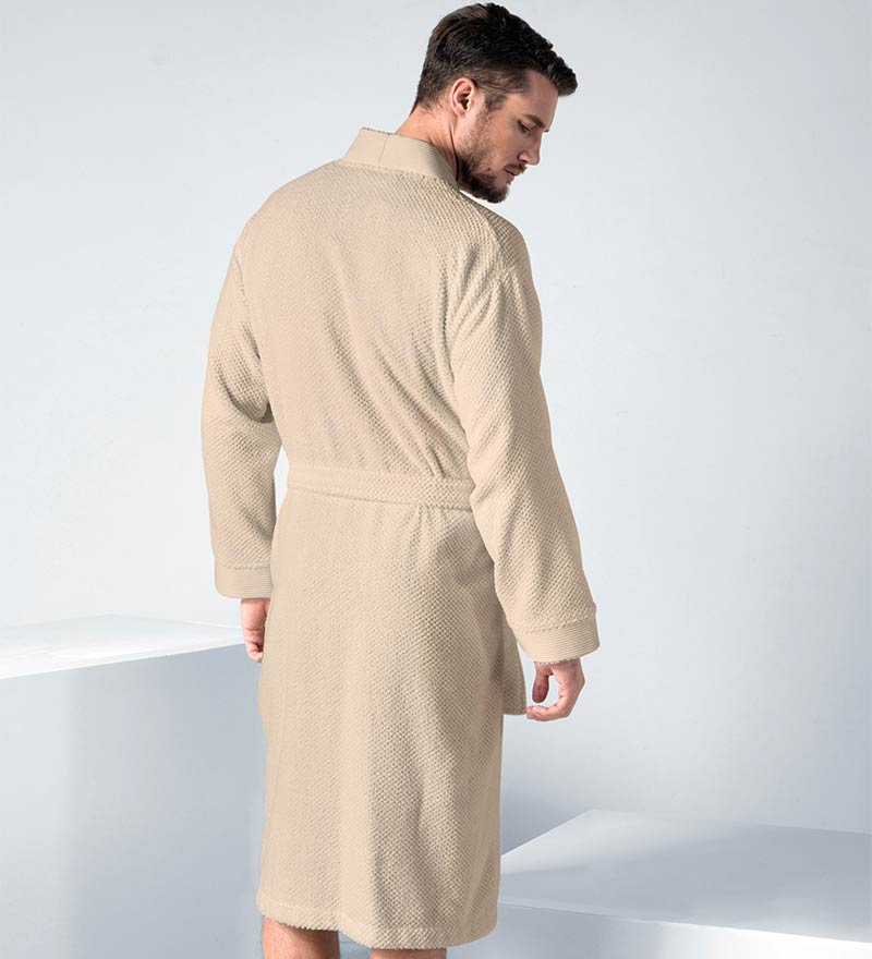 1033 Men's Terry Cloth Kimono Robe - Clearance