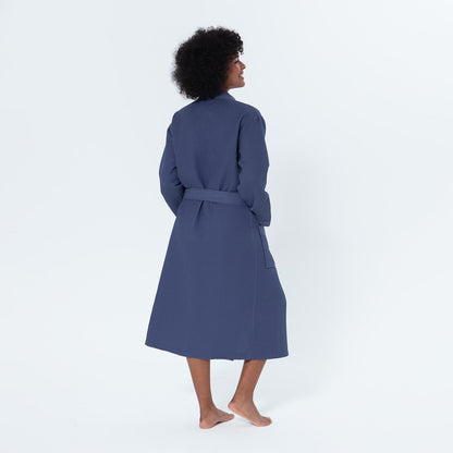 1039 Women’s Lightweight Kimono Waffle Spa Robe