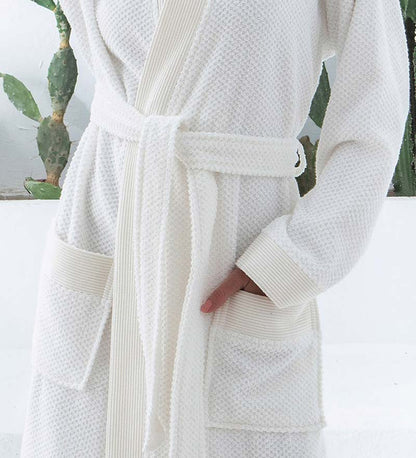 1034 Women’s Luxury Turkish Cotton Terry Kimono Bathrobe